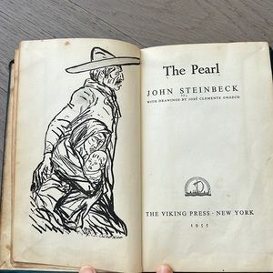 First Edition 1947 On the Pearl Book by John Steinbeck
